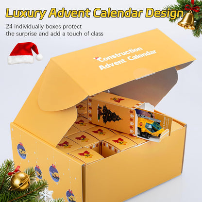 英美直送 Alloys Truck Construction 聖誕倒數日曆 兒童款 聖誕快樂特輯 聖誕倒數日曆A 不參與$900免運 滿$900可加$25免運 Christmas Advent Calendars 2025