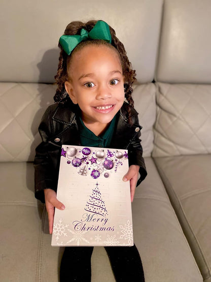 英美直送 Purple Jewelry Set 聖誕倒數日曆 大人款 聖誕快樂特輯 聖誕倒數日曆A 不參與$900免運 滿$900可加$25免運 Christmas Advent Calendars 2025