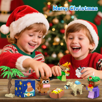 英美直送 Nativity Set 聖誕倒數日曆 兒童款 聖誕快樂特輯 聖誕倒數日曆A 不參與$900免運 滿$900可加$25免運 Christmas Advent Calendars 2025