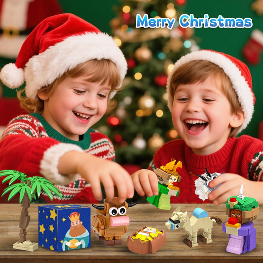 英美直送 Nativity Set 聖誕倒數日曆 兒童款 聖誕快樂特輯 聖誕倒數日曆A 不參與$900免運 滿$900可加$25免運 Christmas Advent Calendars 2025