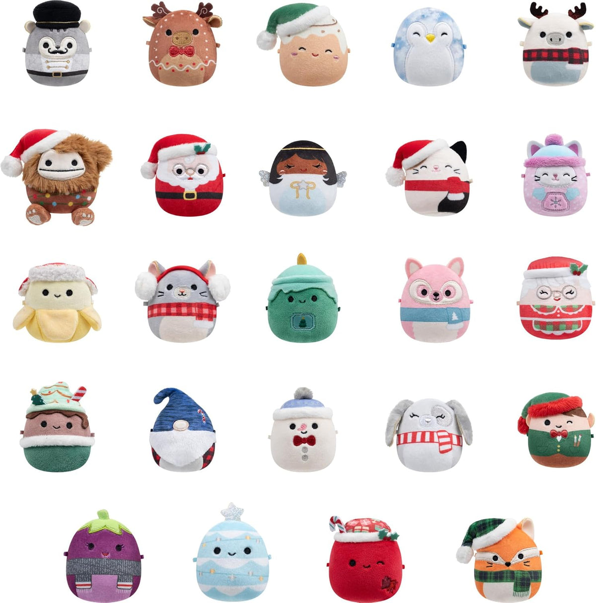 日英美直送 Squishmallows Micromallows Holiday Plush  Advent Calendar 聖誕倒數日曆 大人款/兒童款 聖誕快樂特輯 不參與$900免運 滿$900可加$25免運到順豐站/智能櫃 Christmas Advent Calendars 2026