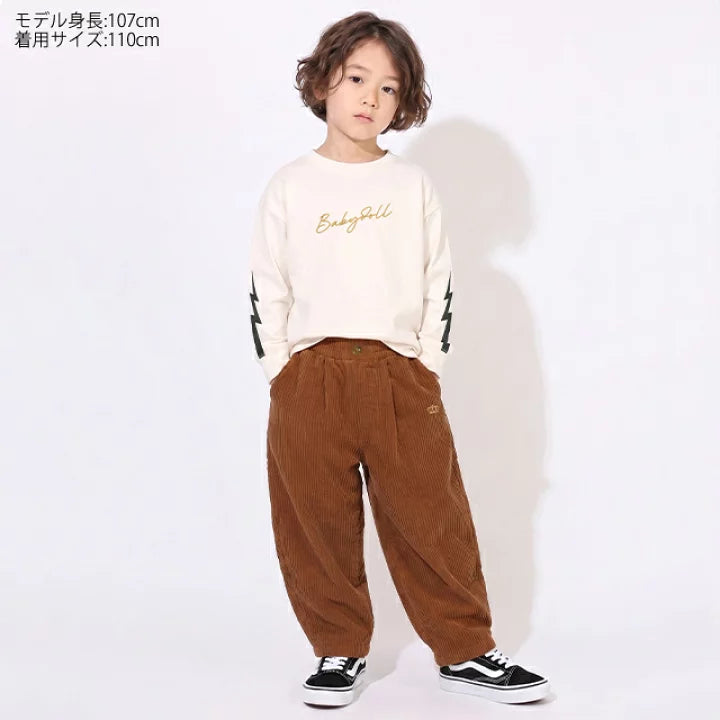 日本童裝 BDL 燈芯絨長褲 90-140cm 男童款 冬季 PANTS