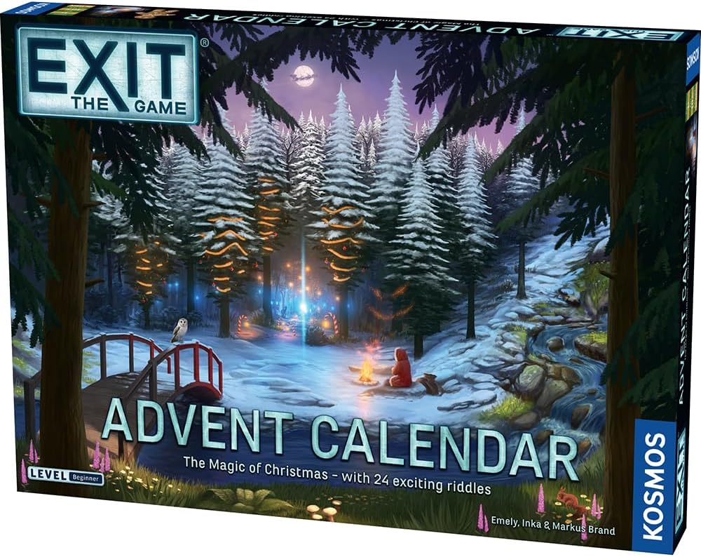 日英美直送 EXIT: The Game - The Magic of Christmas Advent Calendar 聖誕倒數日曆 兒童款 聖誕快樂特輯 不參與$900免運 滿$900可加$25免運到順豐站/智能櫃 Christmas Advent Calendars 2026