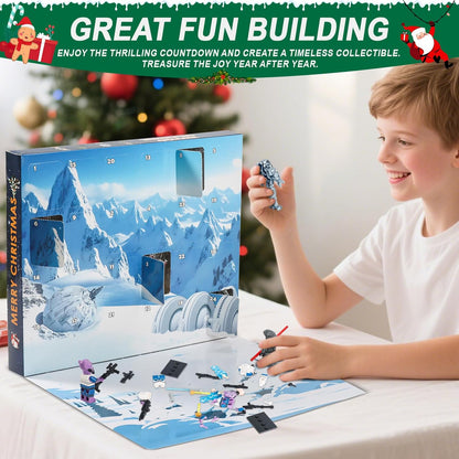 英美直送 Toy Figures Building Blocks Surprise 聖誕倒數日曆 兒童款 聖誕快樂特輯 聖誕倒數日曆A 不參與$900免運 滿$900可加$25免運 Christmas Advent Calendars 2025