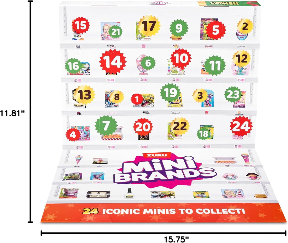 日英美直送 Mini Brands Advent Calendar 聖誕倒數日曆 大人款/兒童款 聖誕快樂特輯 不參與$900免運 滿$900可加$25免運到順豐站/智能櫃 Christmas Advent Calendars 2026