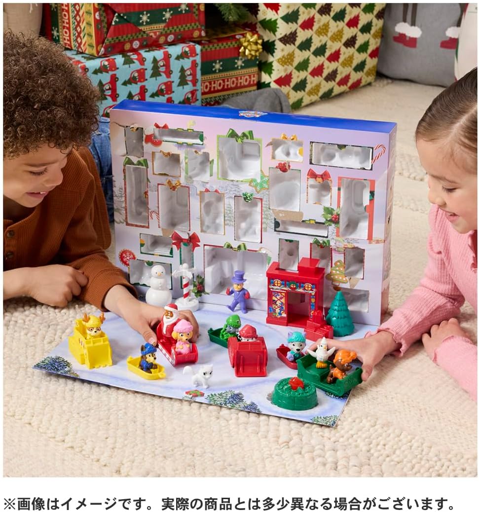 日本直送 PAW PATROL 聖誕倒數日曆 兒童款 聖誕快樂特輯 聖誕倒數日曆A 不參與$900免運 滿$900可加$25免運 Christmas Advent Calendars 2025