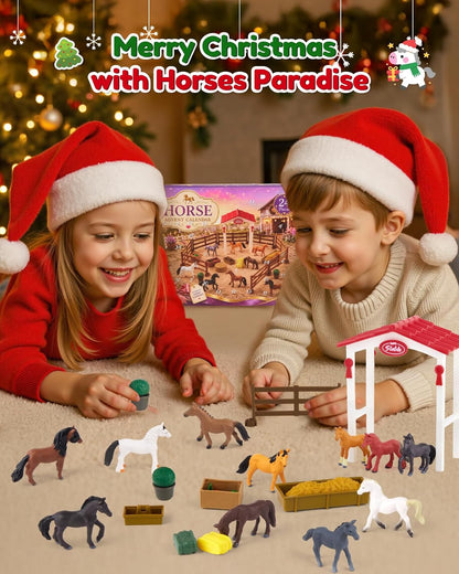 日英美直送 Horse Advent Calendar 聖誕倒數日曆 兒童款 聖誕快樂特輯 不參與$900免運 滿$900可加$25免運到順豐站/智能櫃 Christmas Advent Calendars 2026