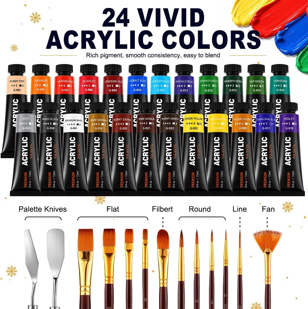 日英美直送 DIYDEC Acrylic painting set Advent Calendar 聖誕倒數日曆 大人款/兒童款 聖誕快樂特輯 不參與$900免運 滿$900可加$25免運到順豐站/智能櫃 Christmas Advent Calendars 2026