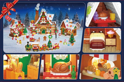 英美直送 LED Gingerbread House Mini Building Set  聖誕倒數日曆 大人款/兒童款 聖誕快樂特輯 聖誕倒數日曆A 不參與$900免運 滿$900可加$25免運 Christmas Advent Calendars 2025