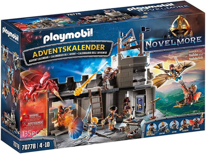 日英美直送 PLAYMOBIL Novelmore: Dario's Work Advent Calendar 聖誕倒數日曆 兒童款 聖誕快樂特輯 不參與$900免運 滿$900可加$25免運到順豐站/智能櫃 Christmas Advent Calendars 2026