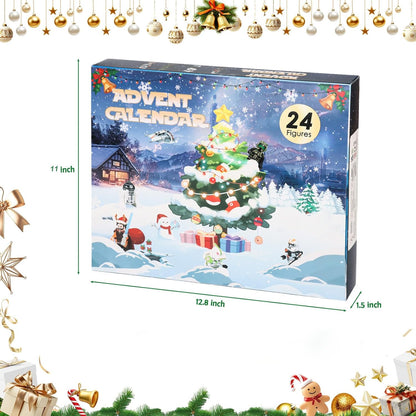 英美直送 Toy Figures Building Blocks Surprise 聖誕倒數日曆 兒童款 聖誕快樂特輯 聖誕倒數日曆A 不參與$900免運 滿$900可加$25免運 Christmas Advent Calendars 2025