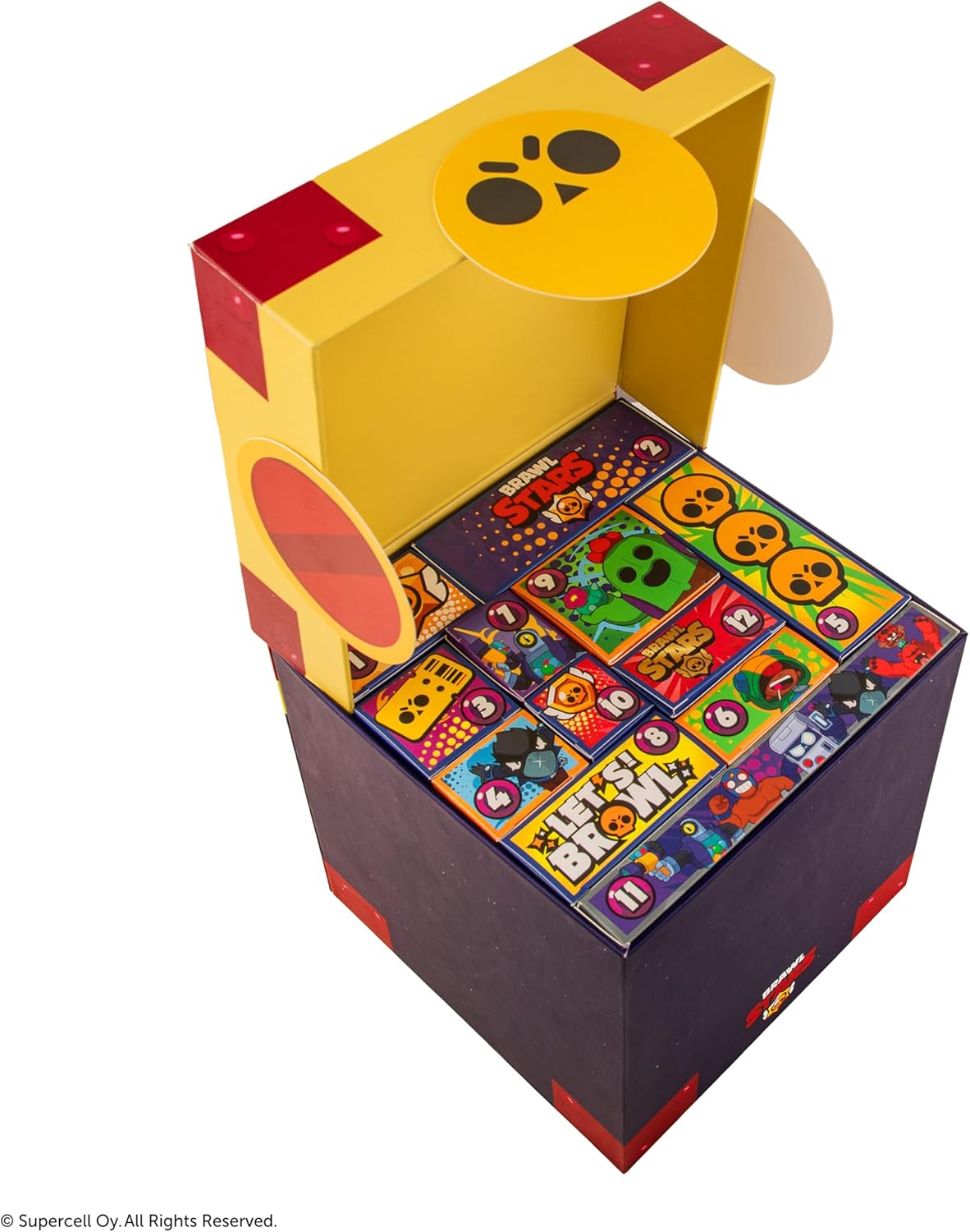 英美直送 CINEREPLICAS - Brawl Stars 聖誕倒數日曆 大人款/兒童款 聖誕快樂特輯 聖誕倒數日曆A 不參與$900免運 滿$900可加$25免運 Christmas Advent Calendars 2025