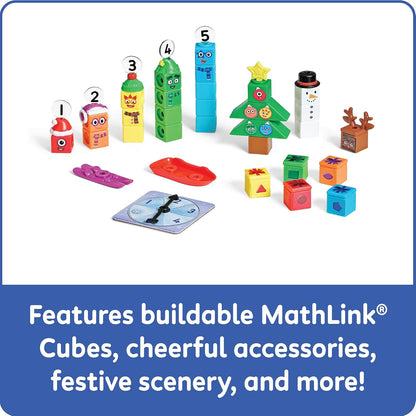 日英美直送 Numberblocks MathLink Cubes Advent Calendar 聖誕倒數日曆 兒童款 聖誕快樂特輯 不參與$900免運 滿$900可加$25免運到順豐站/智能櫃 Christmas Advent Calendars 2026
