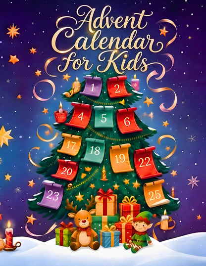 日英美直送 Full-Color Illustrated Stories  Advent Calendar 聖誕倒數日曆 兒童款 聖誕快樂特輯 不參與$900免運 滿$900可加$25免運到順豐站/智能櫃 Christmas Advent Calendars 2026