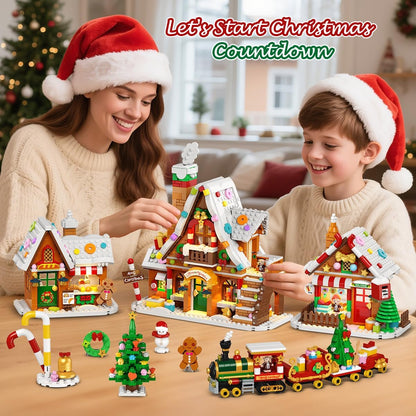 英美直送 LED Gingerbread House Mini Building Set  聖誕倒數日曆 大人款/兒童款 聖誕快樂特輯 聖誕倒數日曆A 不參與$900免運 滿$900可加$25免運 Christmas Advent Calendars 2025