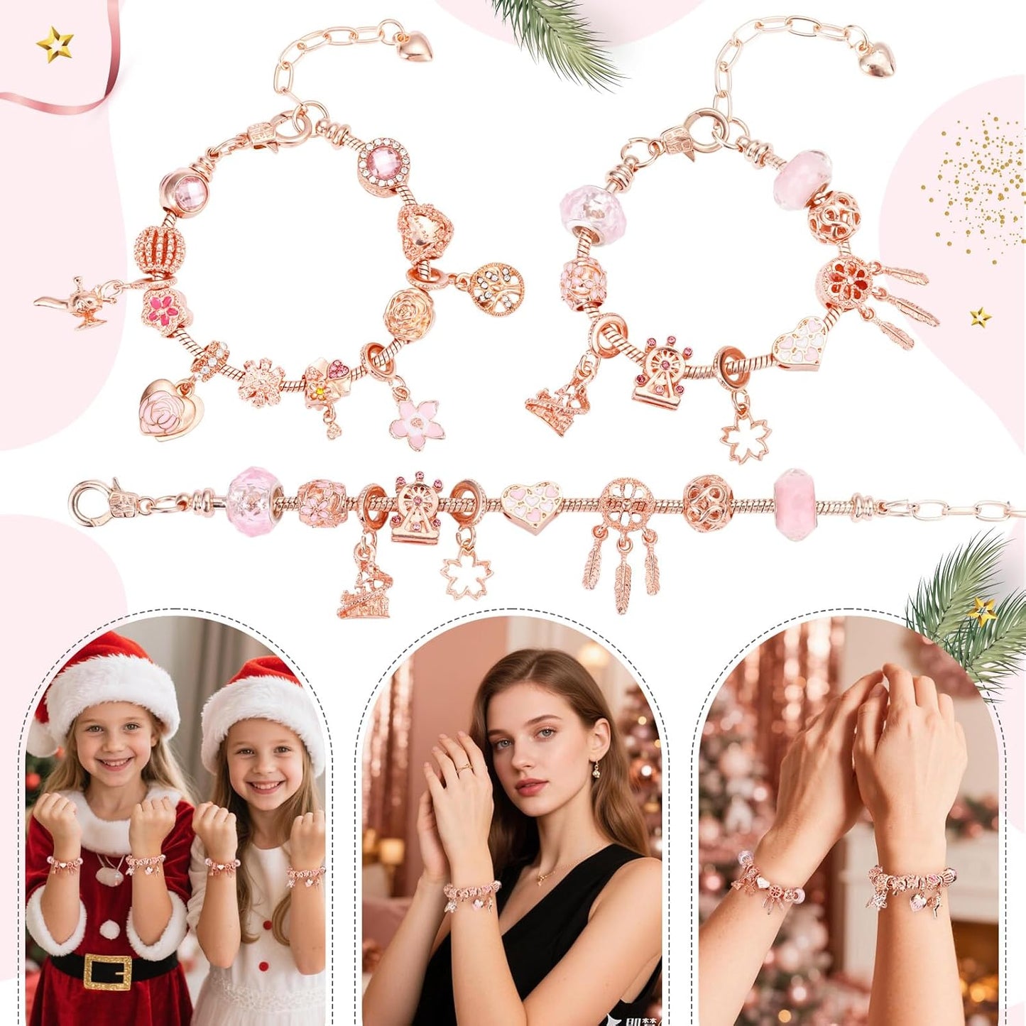 英美直送 DIY Jewelry Kit 聖誕倒數日曆 大人款/兒童款 聖誕快樂特輯 聖誕倒數日曆A 不參與$900免運 滿$900可加$25免運 Christmas Advent Calendars 2025