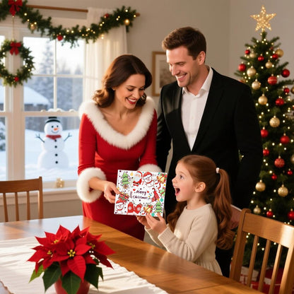 英美直送 DIY Jewelry Making Kit 聖誕倒數日曆 兒童款 聖誕快樂特輯 聖誕倒數日曆A 不參與$900免運 滿$900可加$25免運 Christmas Advent Calendars 2025