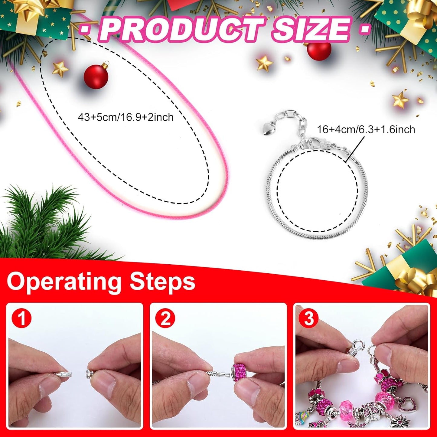 英美直送 Hot Pink Jewelry 聖誕倒數日曆 大人款 聖誕快樂特輯 聖誕倒數日曆A 不參與$900免運 滿$900可加$25免運 Christmas Advent Calendars 2025