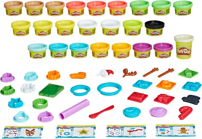 日英美直送 Play-Doh Advent Calendar 聖誕倒數日曆 兒童款 聖誕快樂特輯 不參與$900免運 滿$900可加$25免運到順豐站/智能櫃 Christmas Advent Calendars 2026