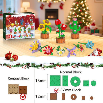 日英美直送 Flowers Botanicals Christmas Building Sets Advent Calendar 聖誕倒數日曆 大人款/兒童款 聖誕快樂特輯 不參與$900免運 滿$900可加$25免運到順豐站/智能櫃 Christmas Advent Calendars 2026