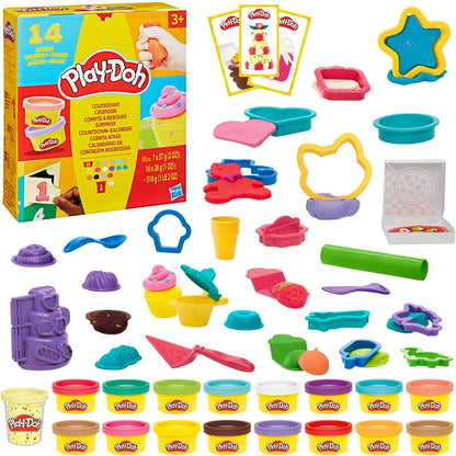 日英美直送 Play-Doh 14 Day Advent Calendar 聖誕倒數日曆 兒童款 聖誕快樂特輯 不參與$900免運 滿$900可加$25免運到順豐站/智能櫃 Christmas Advent Calendars 2026