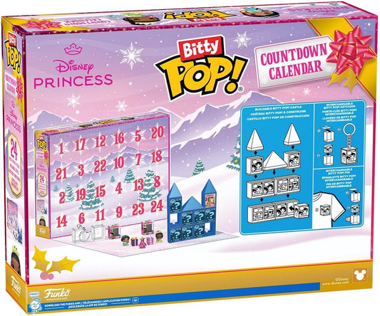 英美直送 FUNKO Bitty Pop! Disney Princess聖誕倒數日曆 兒童款 聖誕快樂特輯 聖誕倒數日曆 不參與$900免運 滿$900可加$25免運 Christmas Advent Calendars 2025