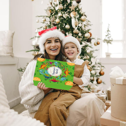 英美直送 Dinosaur Figure Car Map 聖誕倒數日曆 兒童款 聖誕快樂特輯 聖誕倒數日曆A 不參與$900免運 滿$900可加$25免運 Christmas Advent Calendars 2025