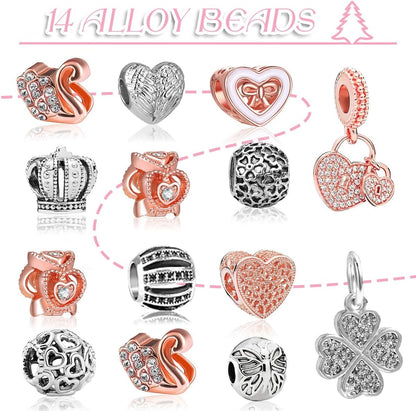 英美直送 Jewelry Necklace Bracelets Making Kit 聖誕倒數日曆 大人款 聖誕快樂特輯 聖誕倒數日曆A 不參與$900免運 滿$900可加$25免運 Christmas Advent Calendars 2025