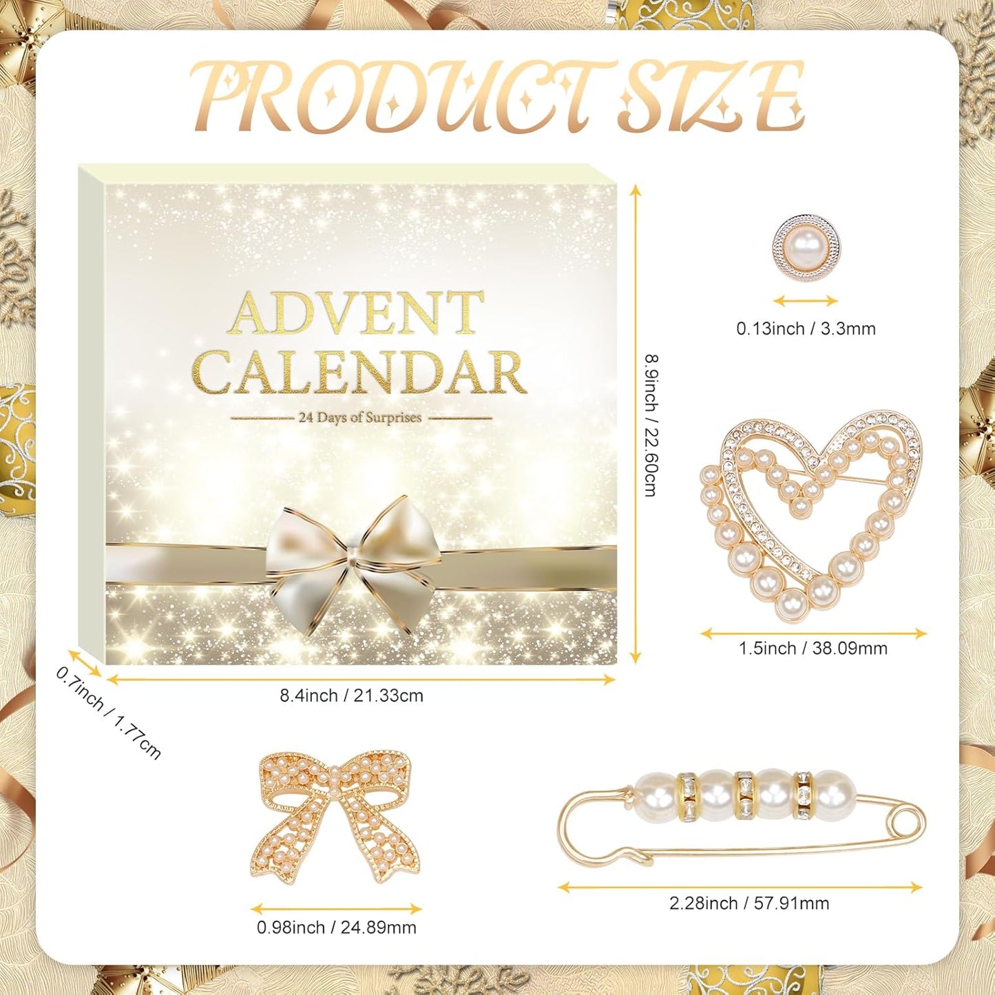 英美直送 Shoe & Socks Charm Jewelry Kit 聖誕倒數日曆 大人款 聖誕快樂特輯 聖誕倒數日曆A 不參與$900免運 滿$900可加$25免運 Christmas Advent Calendars 2025