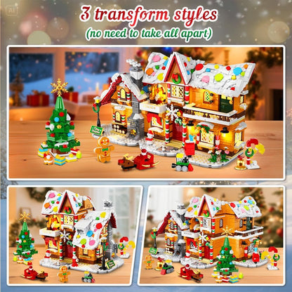 英美直送 LED Gingerbread House Mini Building Set 聖誕倒數日曆 大人款/兒童款 聖誕快樂特輯 聖誕倒數日曆A 不參與$900免運 滿$900可加$25免運 Christmas Advent Calendars 2025