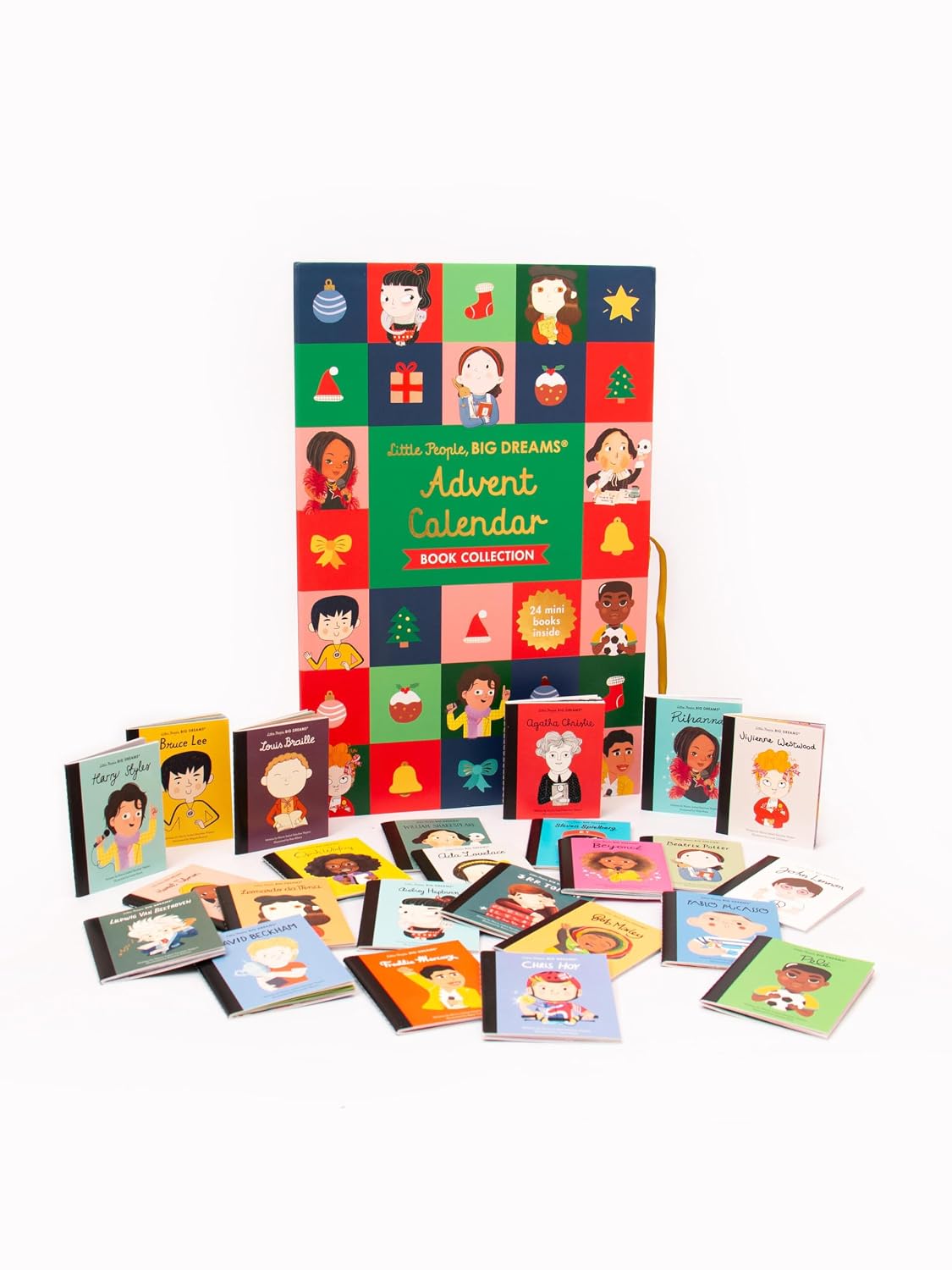 日英美直送 Little People, BIG DREAMS Book Collection Advent Calendar 聖誕倒數日曆 兒童款 聖誕快樂特輯 不參與$900免運 滿$900可加$25免運到順豐站/智能櫃 Christmas Advent Calendars 2026