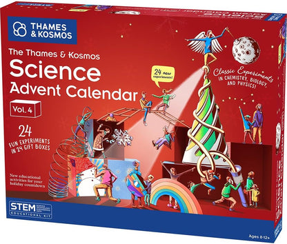 日英美直送 Thames & Kosmos Science Experiment Set Advent Calendar 聖誕倒數日曆 兒童款 聖誕快樂特輯 不參與$900免運 滿$900可加$25免運到順豐站/智能櫃 Christmas Advent Calendars 2026