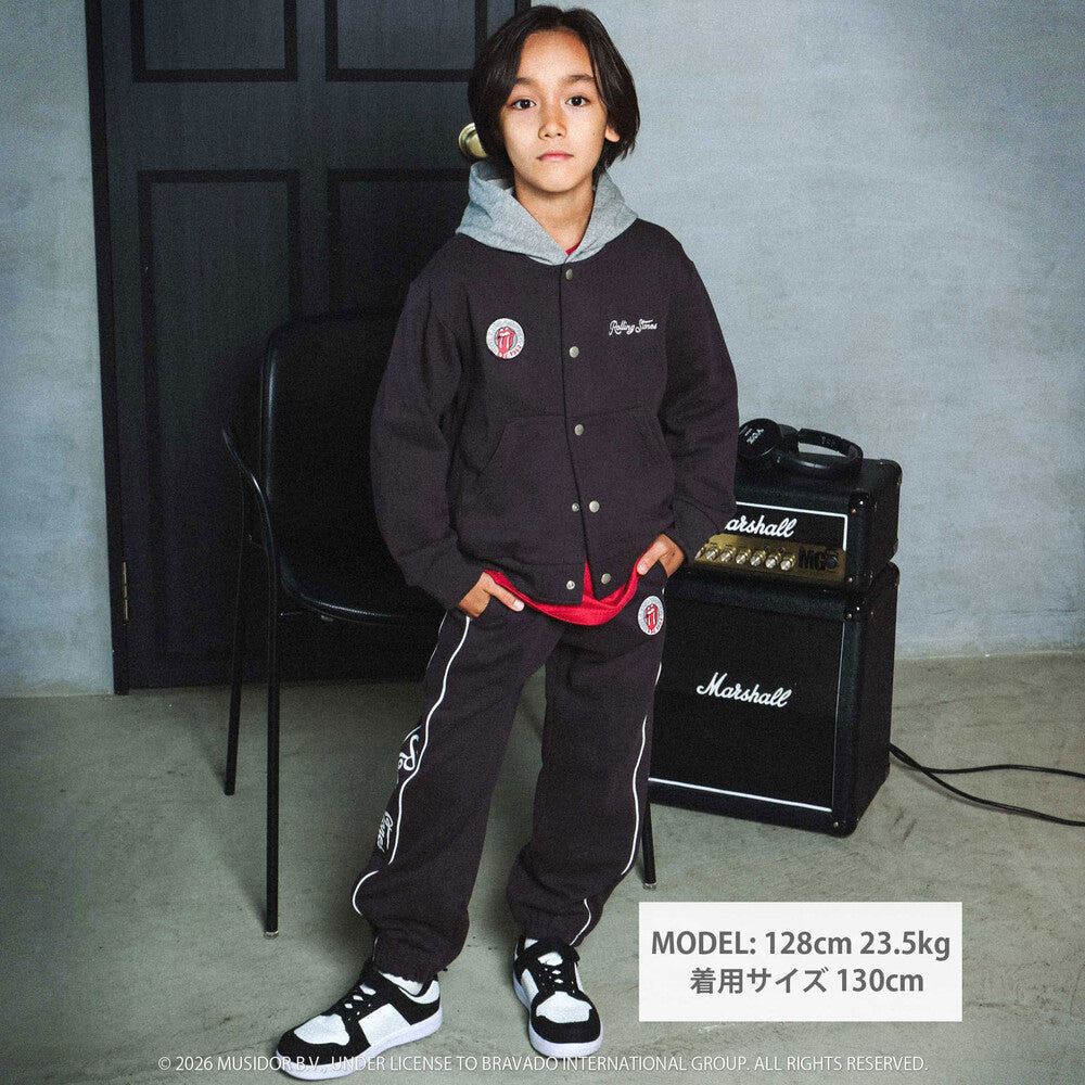日本童裝 NEXCHIC x The Rolling Stones 連帽衛衣外套 110-150cm 男童款/女童款 秋季 OUTERWEAR 其他品牌童裝