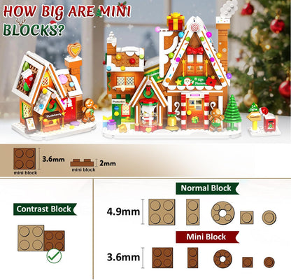 日英美直送 LED Gingerbread House Mini Building Set Advent Calendar 聖誕倒數日曆 大人款/兒童款 聖誕快樂特輯 不參與$900免運 滿$900可加$25免運到順豐站/智能櫃 Christmas Advent Calendars 2026
