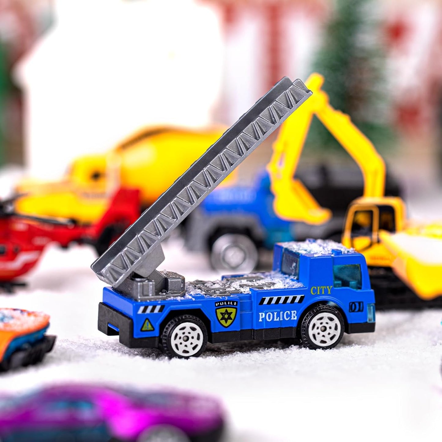 英美直送 24 Days Alloy Cars 聖誕倒數日曆 兒童款 聖誕快樂特輯 聖誕倒數日曆A 不參與$900免運 滿$900可加$25免運 Christmas Advent Calendars 2025