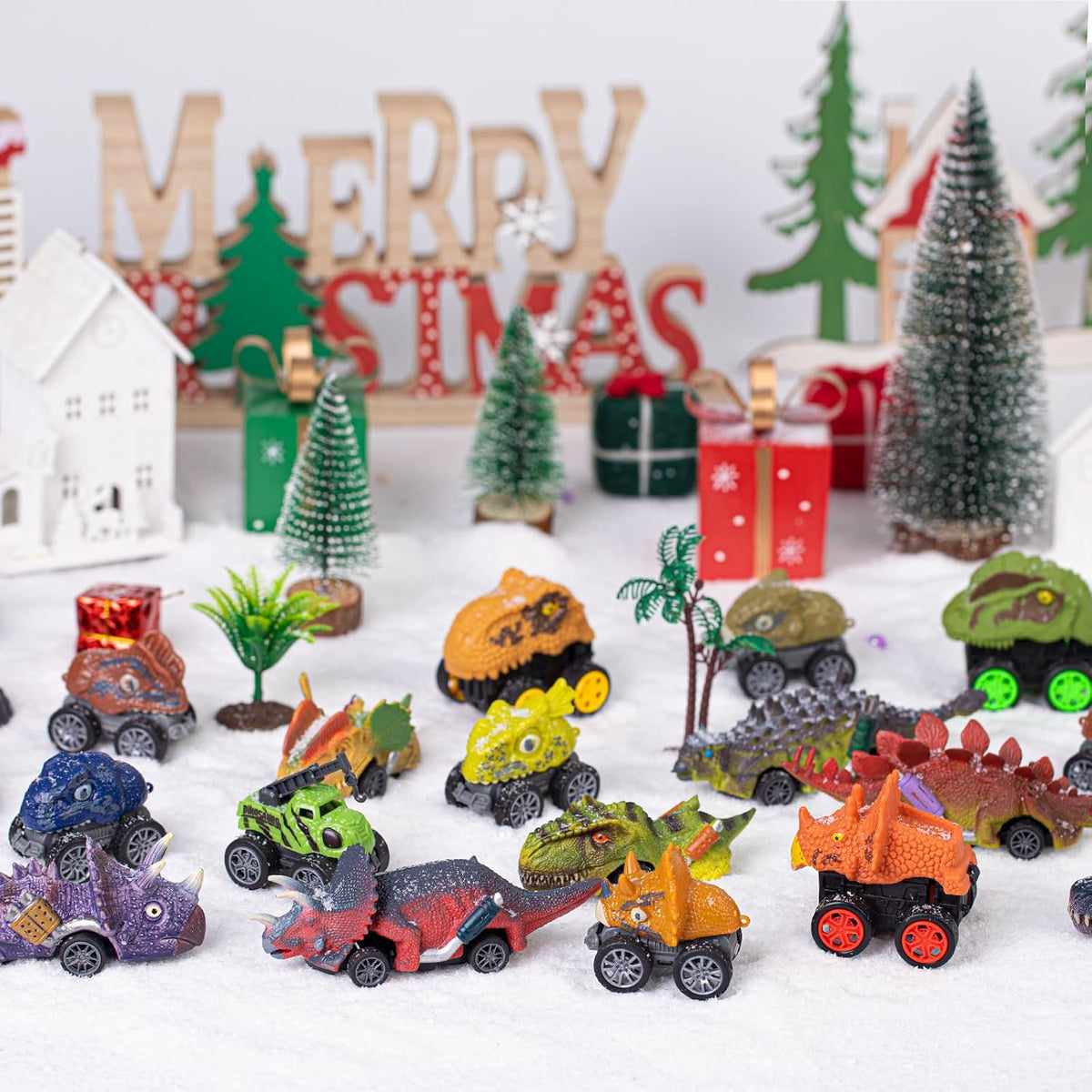 日英美直送 Dinosaur Monster Truck Advent Calendar 聖誕倒數日曆 兒童款 聖誕快樂特輯 不參與$900免運 滿$900可加$25免運到順豐站/智能櫃 Christmas Advent Calendars 2026