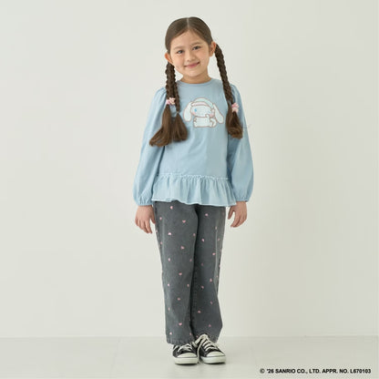 Japanese children's clothing Ly# mine tank top and shorts set 100-150cm girls summer TOPS PANTS 
