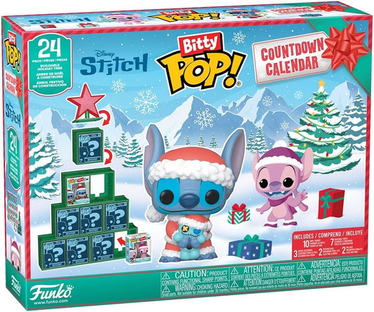英美直送 FUNKO Bitty Pop! Lilo and Stitch聖誕倒數日曆 兒童款 聖誕快樂特輯 聖誕倒數日曆 不參與$900免運 滿$900可加$25免運 Christmas Advent Calendars 2025