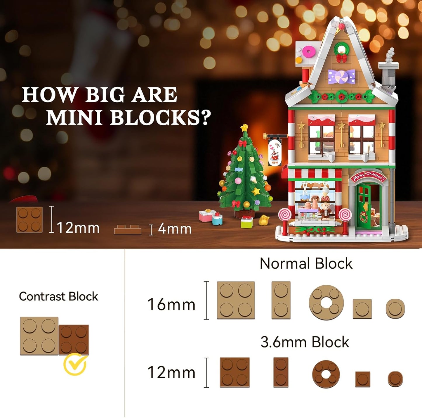 英美直送 LED Christmas Mini Building Set 聖誕倒數日曆 大人款/兒童款 聖誕快樂特輯 聖誕倒數日曆A 不參與$900免運 滿$900可加$25免運 Christmas Advent Calendars 2025