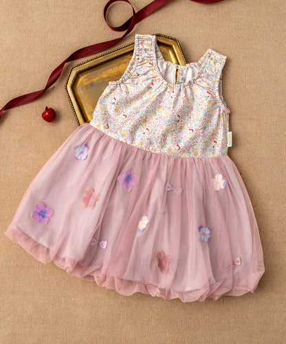 日本童裝 panpantutu x Sanrio Hello Kitty 泡泡背心連身裙 80-150cm 女童款 夏季 DRESSES