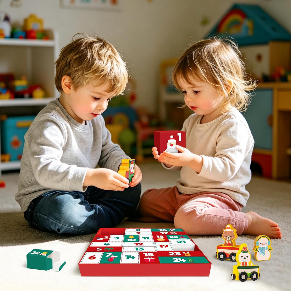 日英美直送 Magnetic Wooden Animal Train Set Advent Calendar 聖誕倒數日曆 兒童款 聖誕快樂特輯 不參與$900免運 滿$900可加$25免運到順豐站/智能櫃 Christmas Advent Calendars 2026