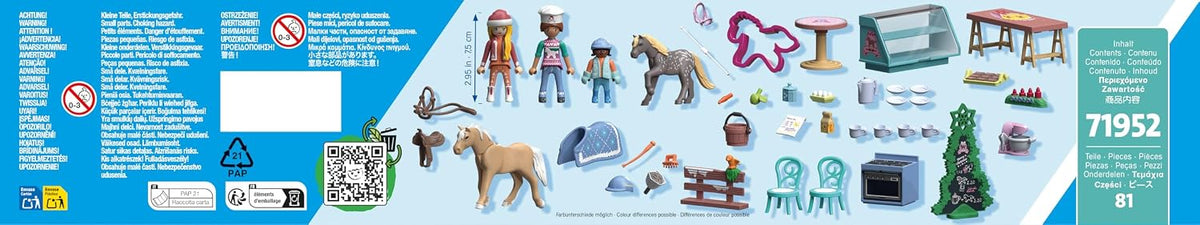 日英美直送 PLAYMOBIL at the Rider Café Advent Calendar 聖誕倒數日曆 兒童款 聖誕快樂特輯 不參與$900免運 滿$900可加$25免運到順豐站/智能櫃 Christmas Advent Calendars 2026