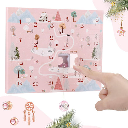 英美直送 DIY Jewelry Kit 聖誕倒數日曆 大人款/兒童款 聖誕快樂特輯 聖誕倒數日曆A 不參與$900免運 滿$900可加$25免運 Christmas Advent Calendars 2025