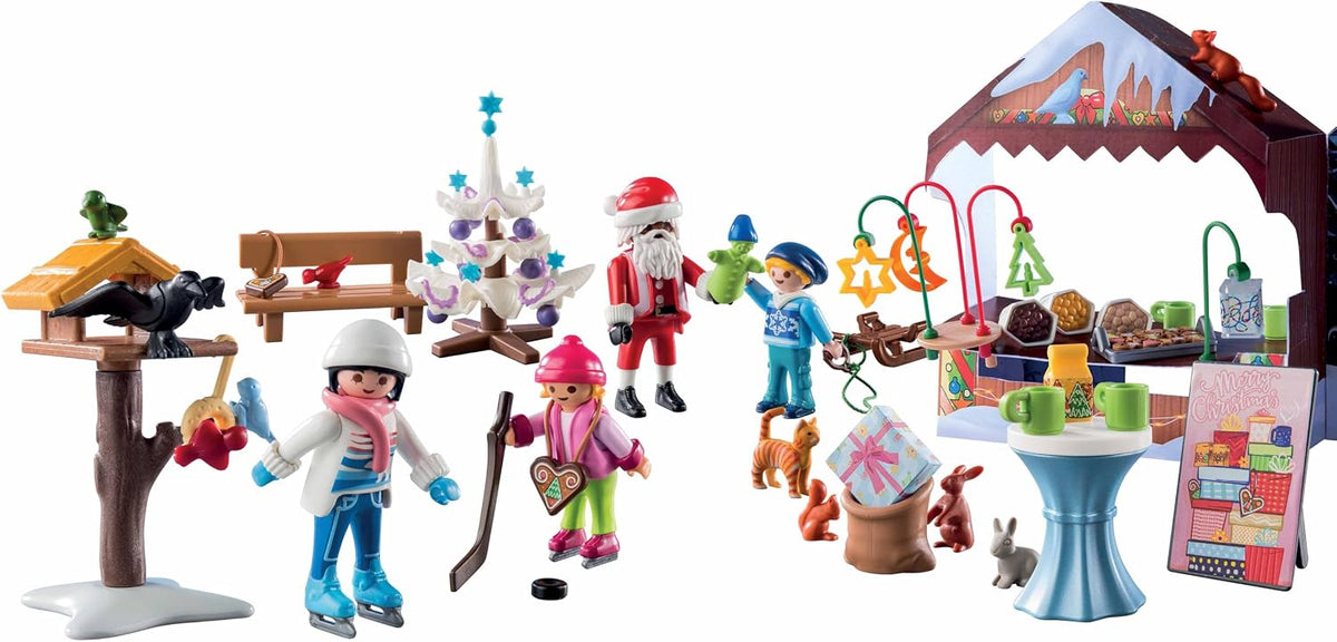 日英美直送 PLAYMOBIL Trip to the Christmas Market Advent Calendar 聖誕倒數日曆 兒童款 聖誕快樂特輯 不參與$900免運 滿$900可加$25免運到順豐站/智能櫃 Christmas Advent Calendars 2026