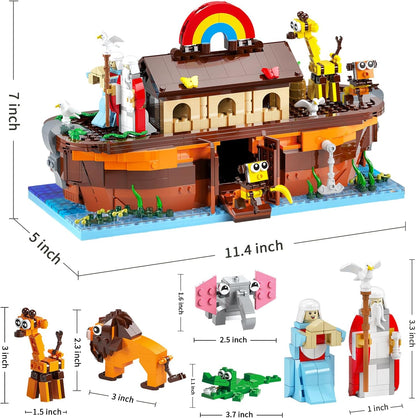 日英美直送 Noah's Ark Building Blocks Set Advent Calendar 聖誕倒數日曆 兒童款 聖誕快樂特輯 不參與$900免運 滿$900可加$25免運到順豐站/智能櫃 Christmas Advent Calendars 2026