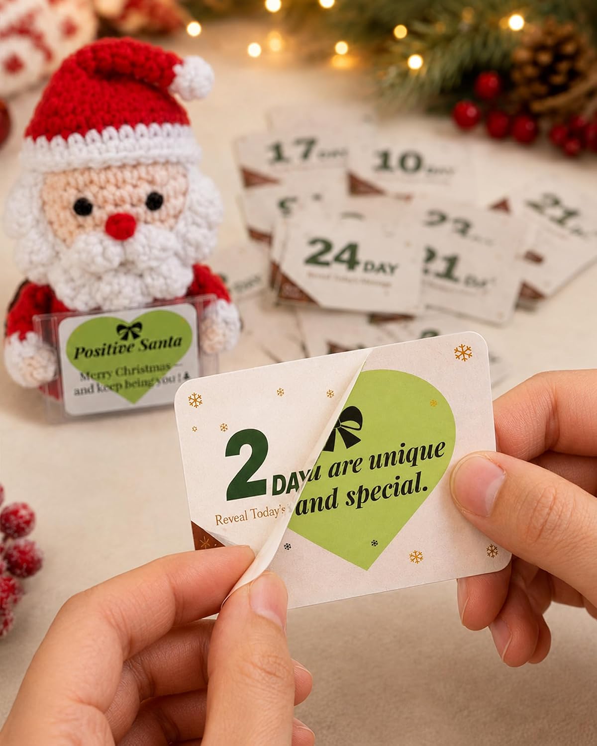 日英美直送 Crochet with 24 Affirmation Cards Advent Calendar 聖誕倒數日曆 大人款/兒童款 聖誕快樂特輯 不參與$900免運 滿$900可加$25免運到順豐站/智能櫃 Christmas Advent Calendars 2026
