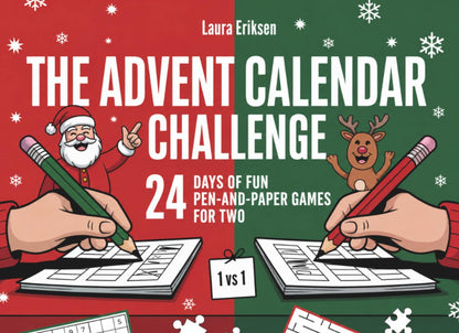 日英美直送 Fun Pen-and-Paper Games Book Advent Calendar 聖誕倒數日曆 大人款/兒童款 聖誕快樂特輯 不參與$900免運 滿$900可加$25免運到順豐站/智能櫃 Christmas Advent Calendars 2026