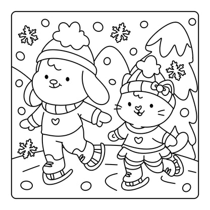 日英美直送 Cozy Coloring Book Bundle Advent Calendar 聖誕倒數日曆 兒童款 聖誕快樂特輯 不參與$900免運 滿$900可加$25免運到順豐站/智能櫃 Christmas Advent Calendars 2026
