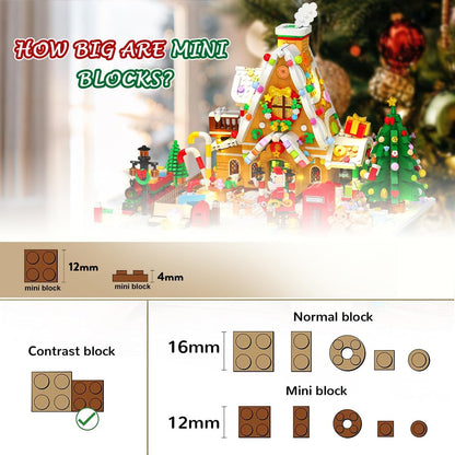 英美直送 LED Gingerbread House Mini Building Set 聖誕倒數日曆 大人款/兒童款 聖誕快樂特輯 聖誕倒數日曆A 不參與$900免運 滿$900可加$25免運 Christmas Advent Calendars 2025