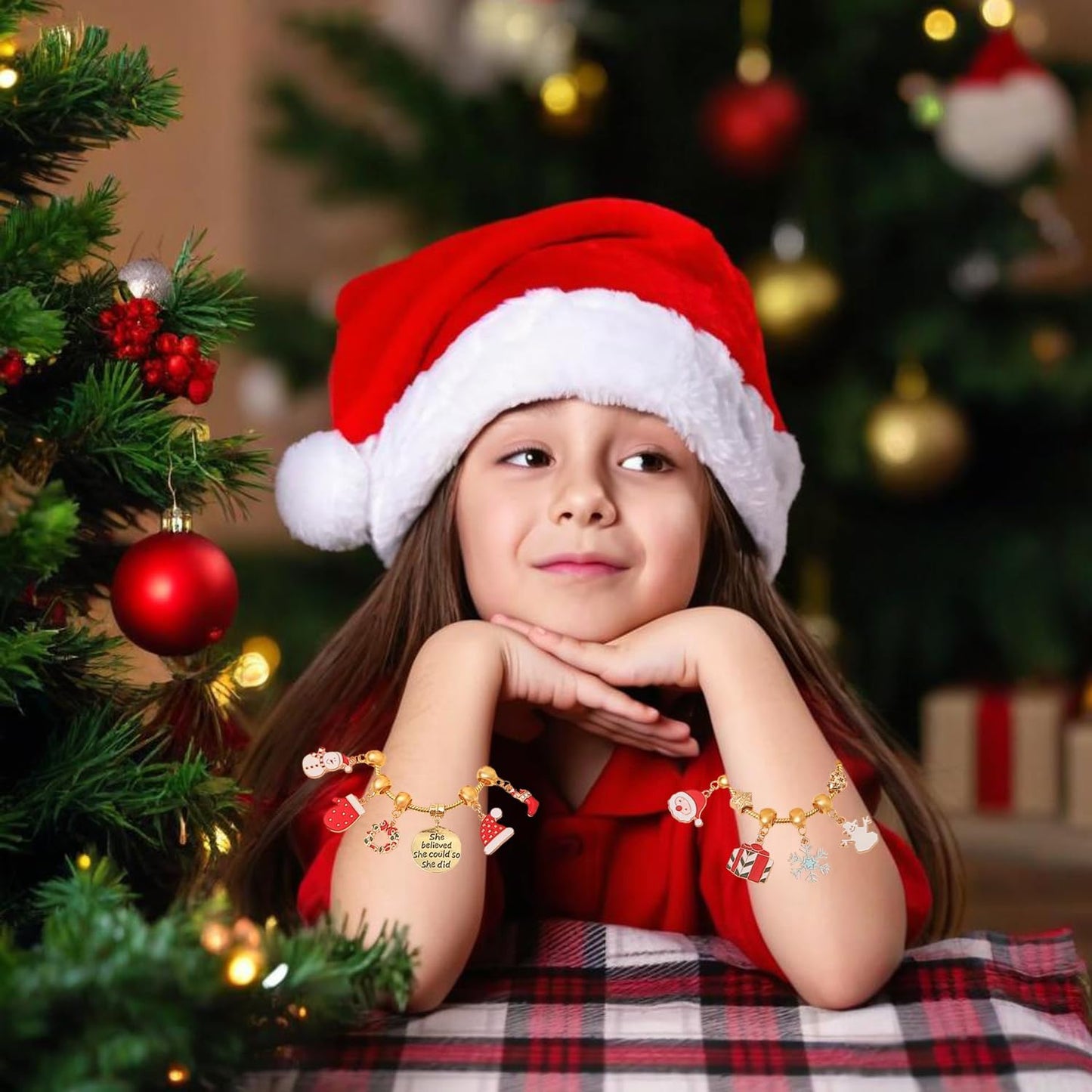 英美直送 DIY Jewelry Making Kit 聖誕倒數日曆 兒童款 聖誕快樂特輯 聖誕倒數日曆A 不參與$900免運 滿$900可加$25免運 Christmas Advent Calendars 2025